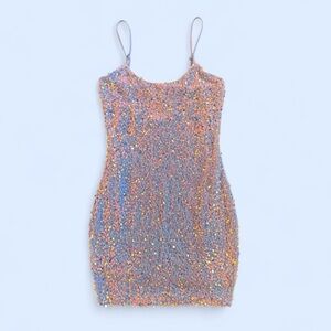 Lucy in the Sky Sequin Mini Dress